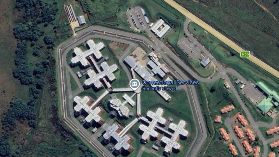 The eBongweni Super Maximum prison in Kokstad. Google Earth