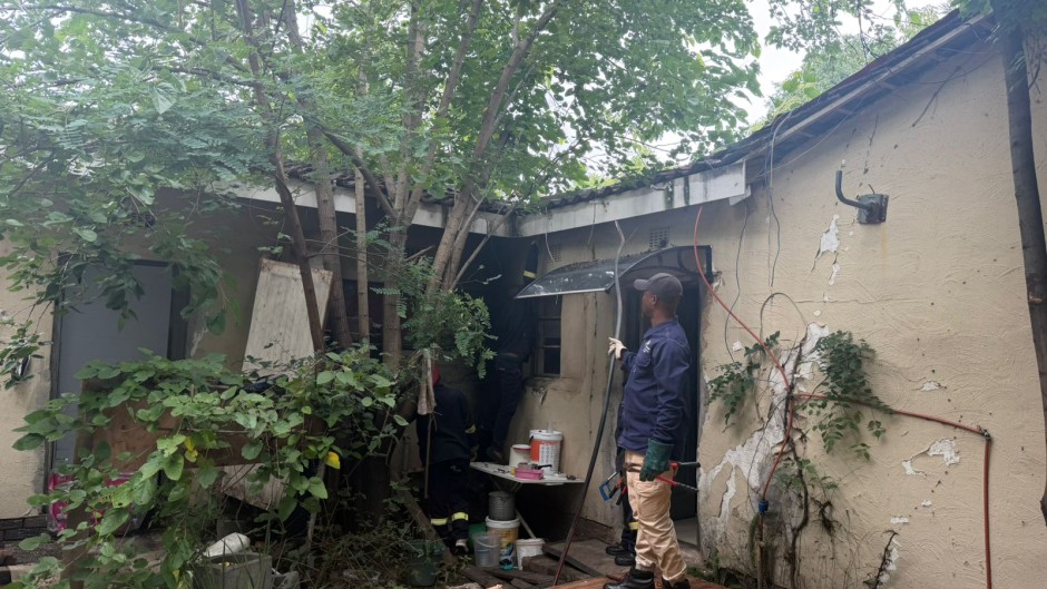 The City of Johannesburg is conducting a follow-up compliance verification at a Bryanston property that is being unlawfully occupied. Supplied