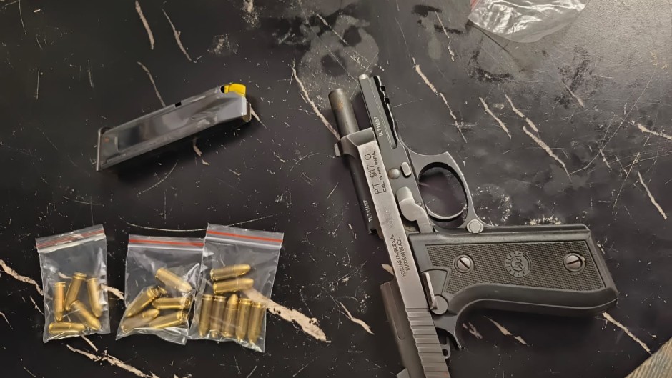 Five unlicensed firearms have been recovered. Supplied