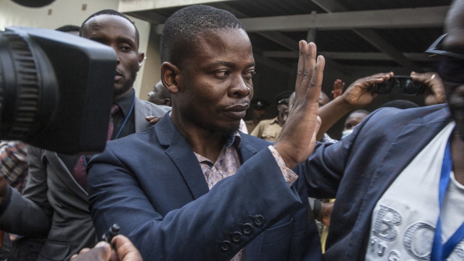Malawian preacher Shepherd Bushiri, Photo by AMOS GUMULIRA / AFP