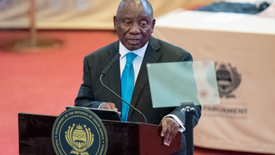 President Cyril Ramaphosa. Jeffrey Abrahams/Gallo Images 
