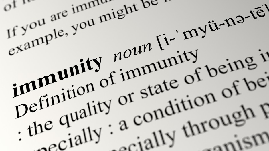 Definition of immunity in dictionary. GettyImages/enot-poloskun