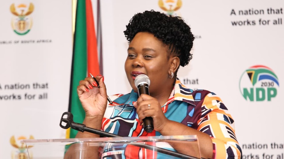 Minister of Justice and Constitutional Development Mmamoloko Kubayi. X/@DOJCD_ZA