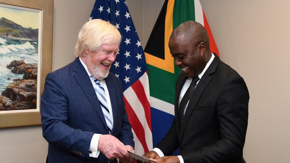 US ambassador to South Africa, Leo Brent Bozell III. X/@USAmbRSA