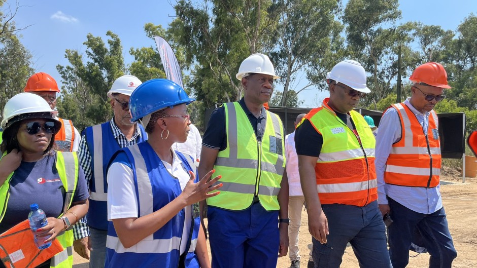 Paul Mashatile and members of the task team. @PMashatile/X 