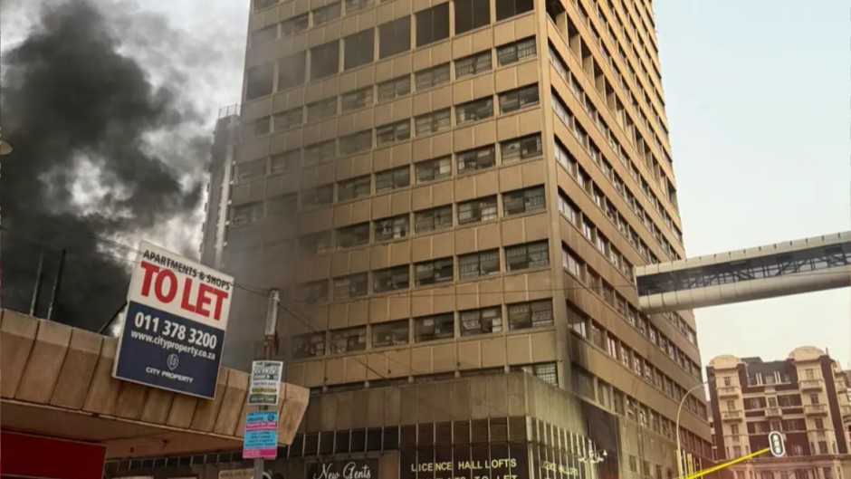 Building evacuated in central Jozi. Vision Tactical/Facebook