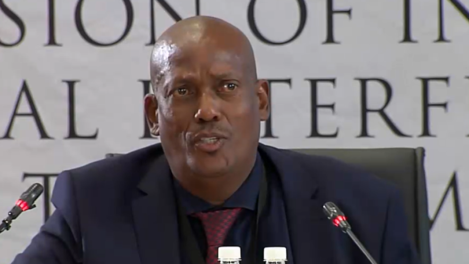 Ballistics analyst Laurance Makgotloe.