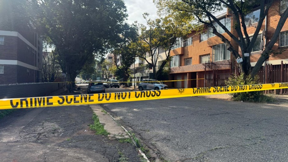 The scene of the shooting in Yeoville. Supplied