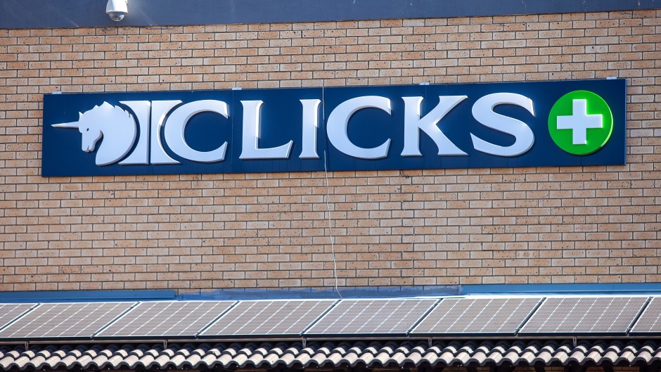 A general view of a Clicks outlet. Gallo Images/Papi Morake