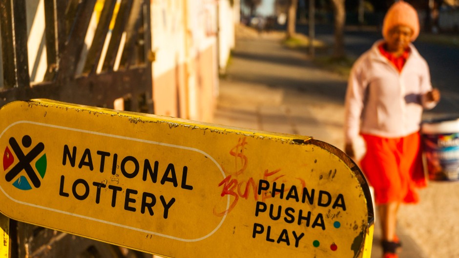 A national lottery sign. GettyImages/Vladan Radulovic (RSA)