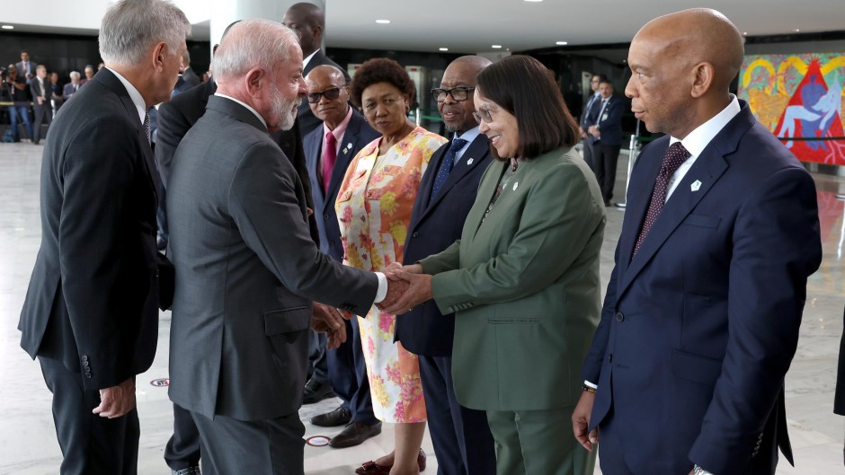 Tourism Minister Patricia de Lille signed a Tourism Action Plan for the next three years with her Brazilian counterpart Feliciano Belo. Photo x/ Patricia de Lille