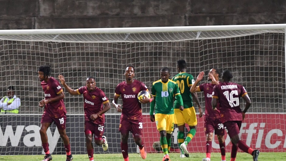 Golden Arrows and Stellenbosch FC played out to a 1-all draw. X/@StellenboschFC