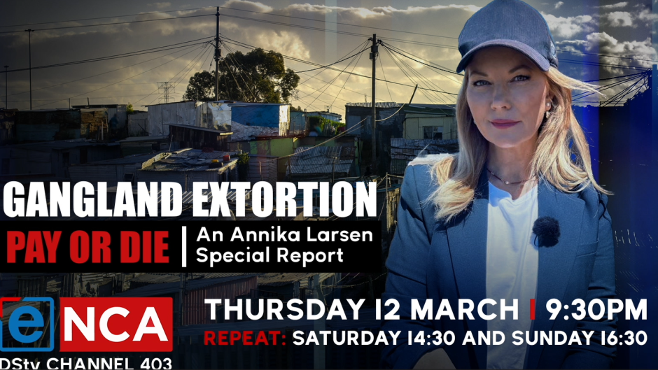 Gangland Extortion, Pay or Die is an Annika Larsen Special Report exploring the growing link between extortion rackets and a wave of deadly mass shootings