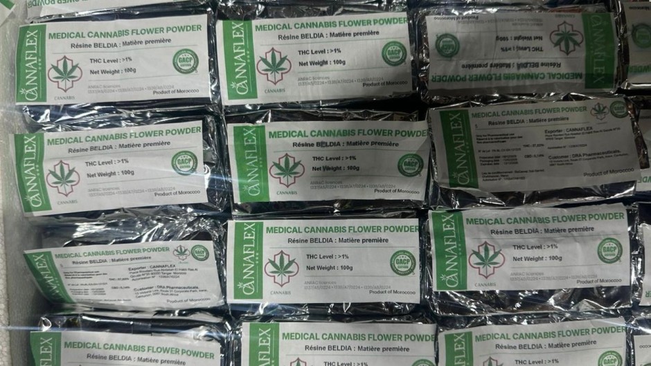 Drugs seized at O.R. Tambo Airport