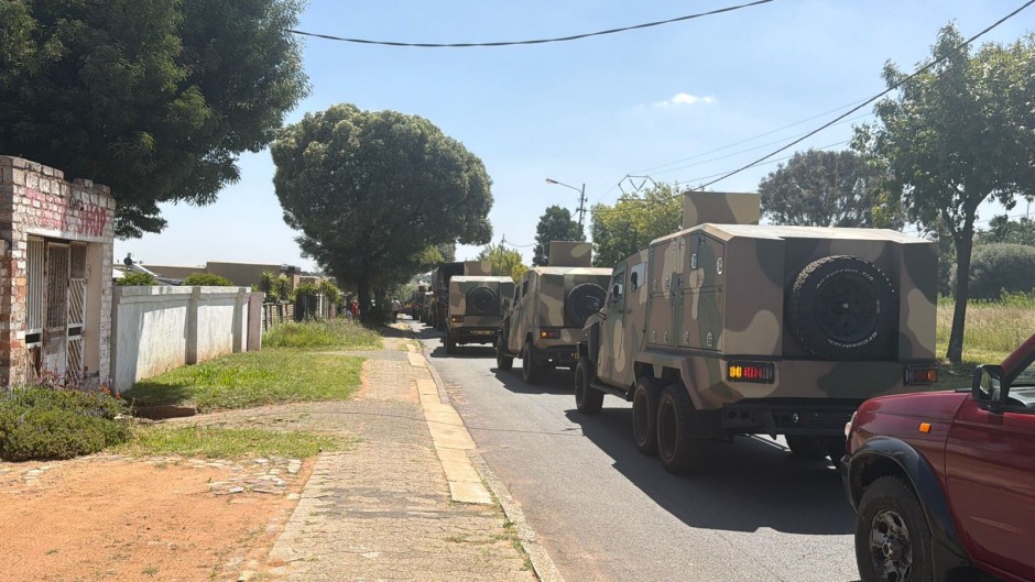SANDF in Westbury