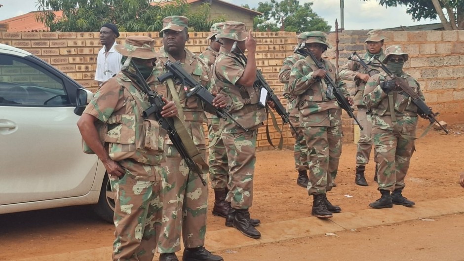 SANDF deployment