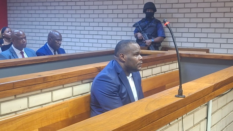 Suspended organised crime unit member Fannie Nkosi. eNCA/Manqoba Mchunu