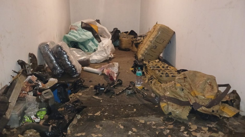 Police recovered crack cocaine, crystal meth, and large quantities of compressed dagga. X/@SAPoliceService