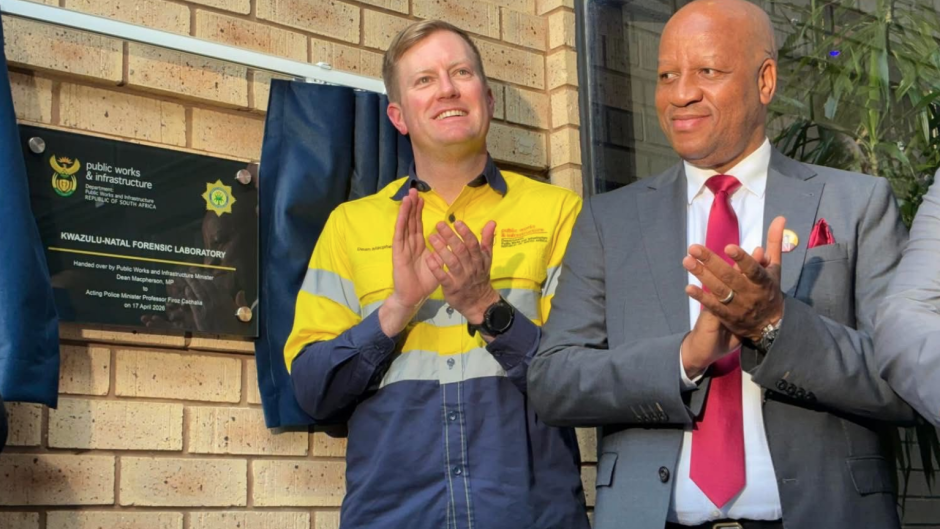 Dean Macpherson and Thami Ntuli