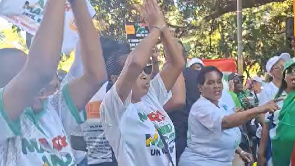 March and March is marching in Pretoria.