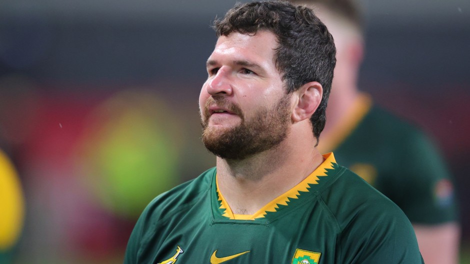 Springbok utility forward Marco van Staden. Floris van Schouwenbur/Gallo Images 