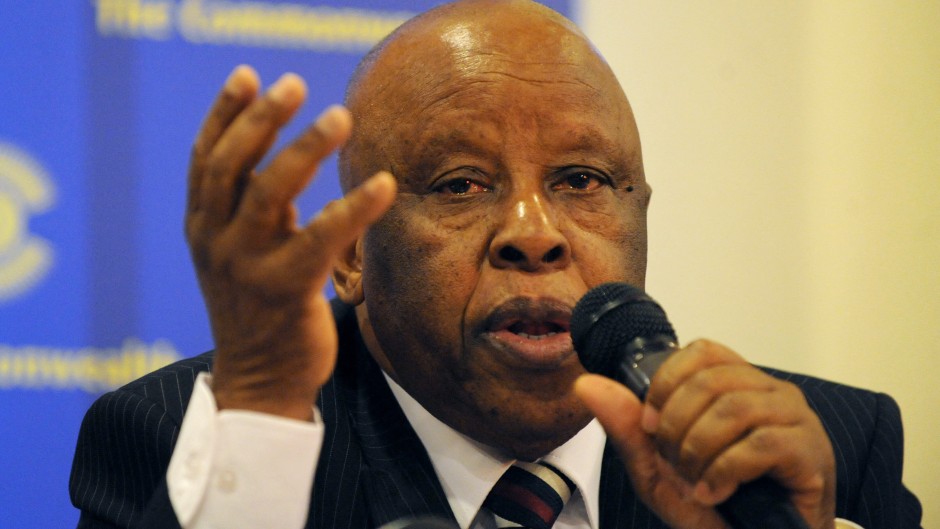  Botswana has announced three days of mourning in honour of former president Festus Mogae who died at the age of 86.  (Photo by PIUS UTOMI EKPEI / AFP)