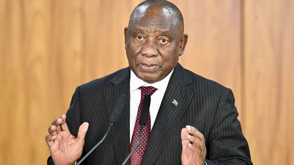 The Constitutional Court found that Parliament's vote on the Phala Phala matter was influenced by a material error of law and was therefore unconstitutional. (Photo by Evaristo Sa / AFP)