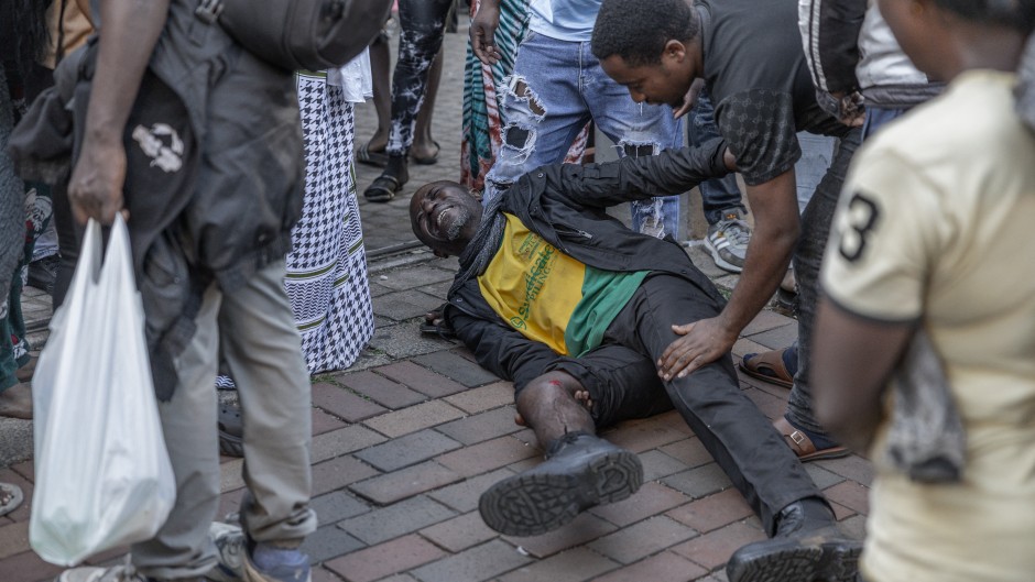 Durban Foreign nationals protest
