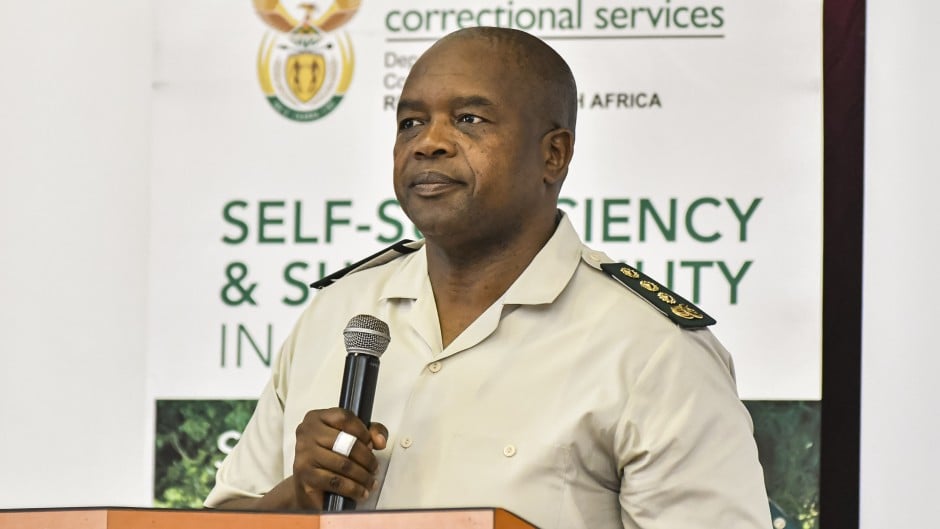 Suspended KwaZulu-Natal prison boss Mnikelwa Nxele. Gallo Images/Darren Stewart