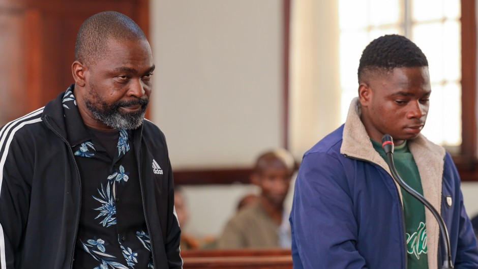 Victor Mthethwa Majola and Armando Pacula. Fani Mahuntsi/Gallo Images