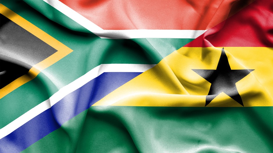 Ghana South Africa Flag
