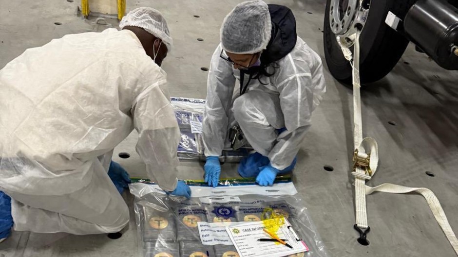 R13-million in cocaine has been seized at the Durban Harbour. Dasen Thathiah/eNCA