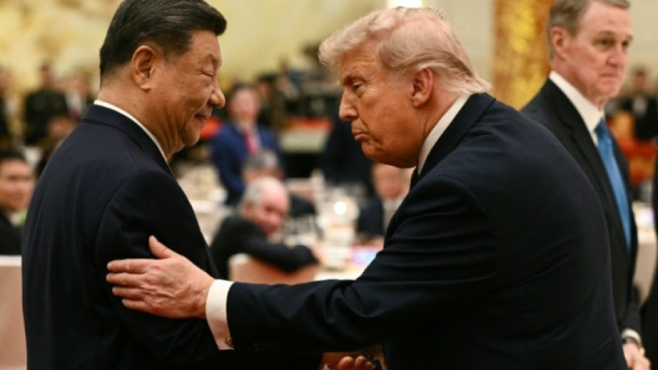 Chinese President Xi Jinping and US President Donald Trump