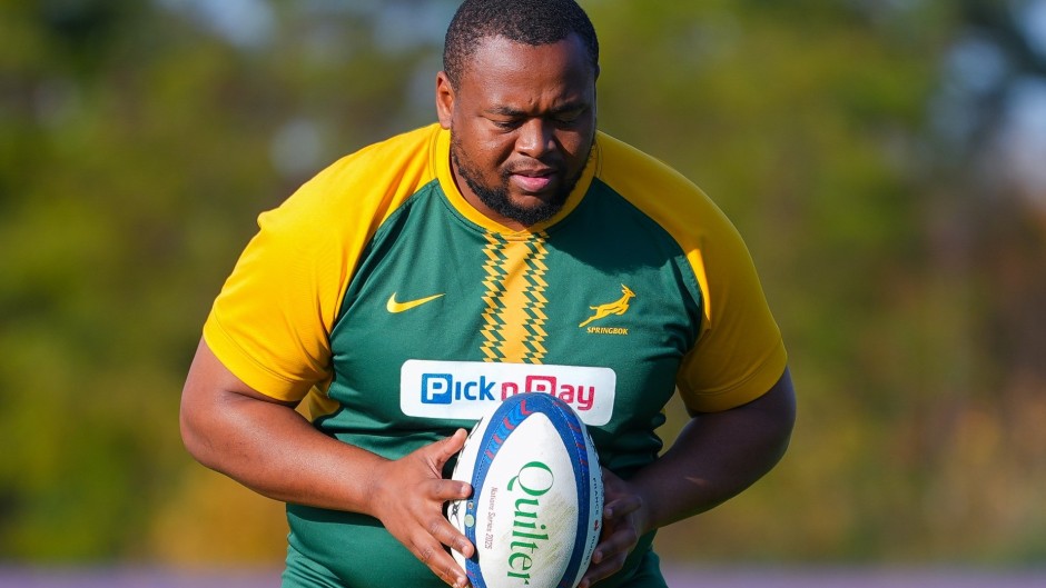 Springbok prop Asenathi Ntlabakanye. Franco Arland/Gallo Images