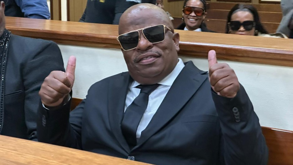 Bafana Sindane was arrested alongside prominent taxi boss Joe “Ferrari” Sibanyoni on charges of extortion and money laundering.