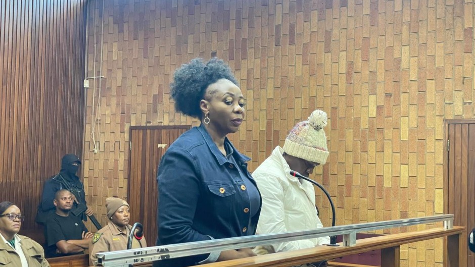 Nomia Rosemary Ndlovu and her co-accused Nomsa Mudau. Photo: eNCA
