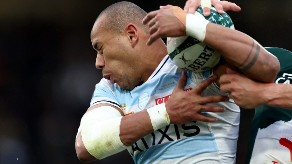 Racing 92' French winger Gael Fickou. AFP/Romain Perrocheau