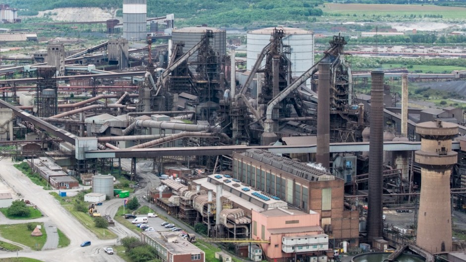 The British Steel plant in Scunthorpe. AFP/Toby Shepheard