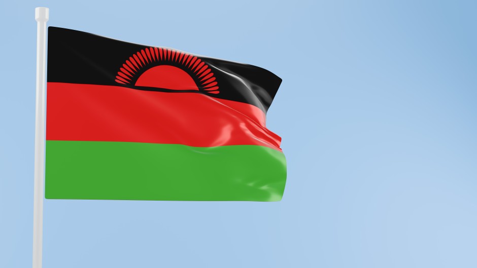 Malawian Flag. Credit: Getty Images/Taras Artemenko
