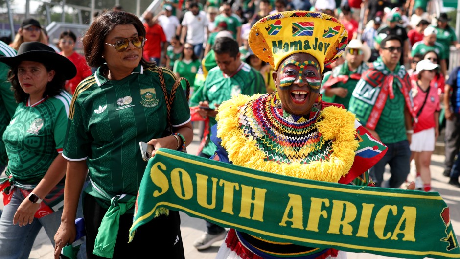 Bafana Bafana won against South Korea. Getty Images