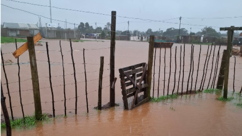 flood damage in Humansdorp