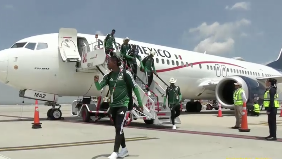 Bafana Bafana arrive in Mexico