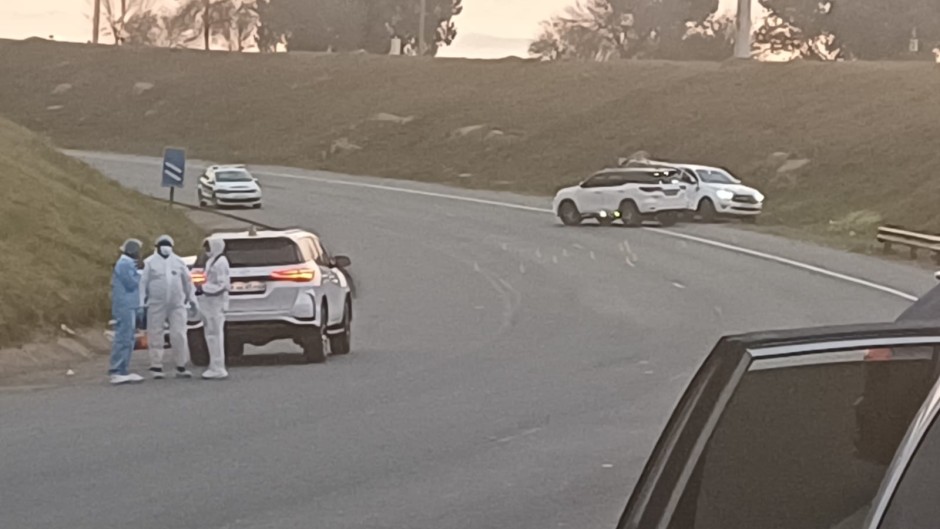Three suspected members of notorious Rolex Gang have been gunned down during a shootout with police in the Buccleuch interchange in Johannesburg on Thursday.  Supplied 