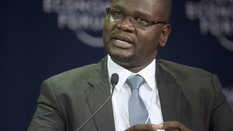 Suspended PIC CEO Patrick Dlamini. AFP PHOTO / RODGER BOSCH