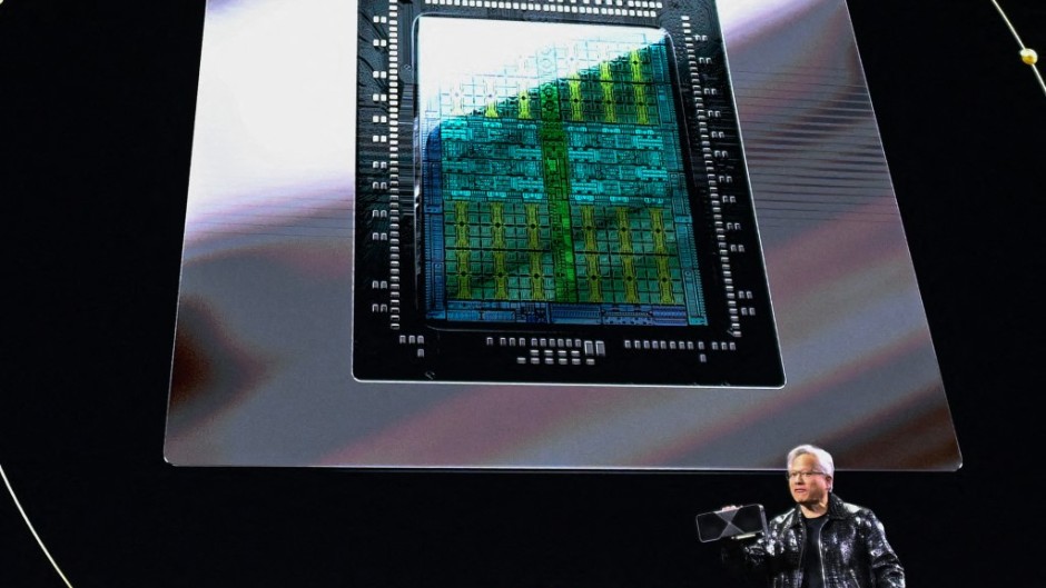 Nvidia CEO Jensen Huang unveiled a range of new chips last year. Artur Widak/NurPhoto via AFP