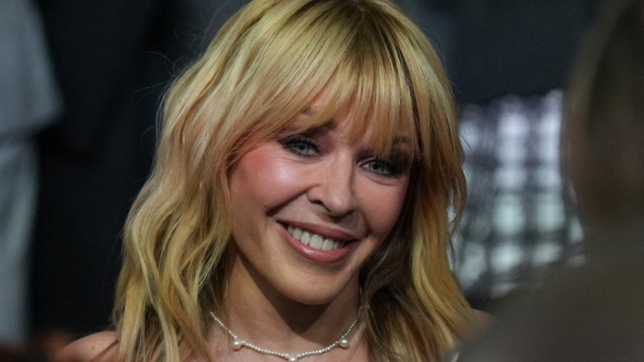 Australian singer Kylie Minogue. AFP/Carlos Jasso