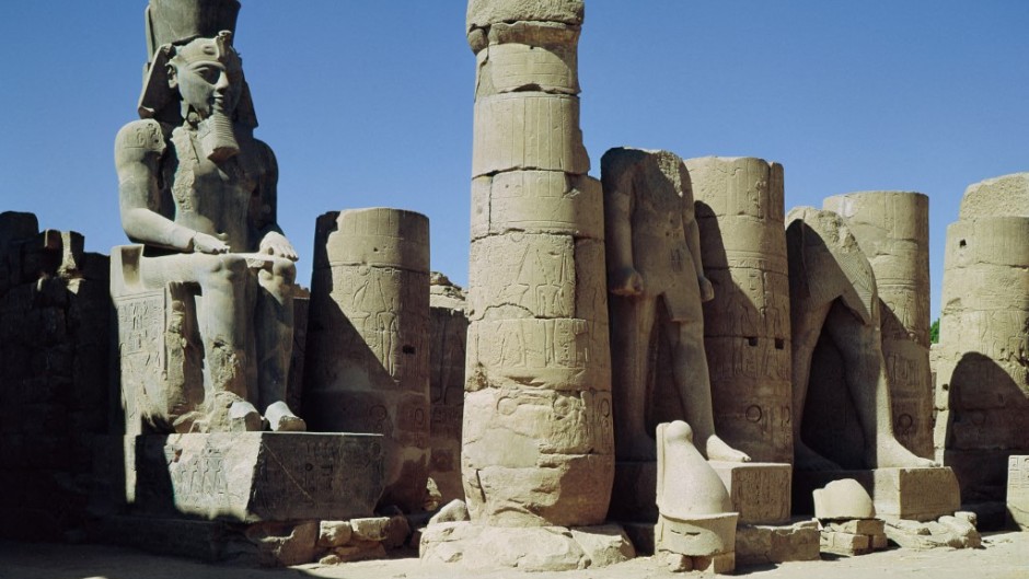 Temple of Luxor. Bridgeman Images via AFP