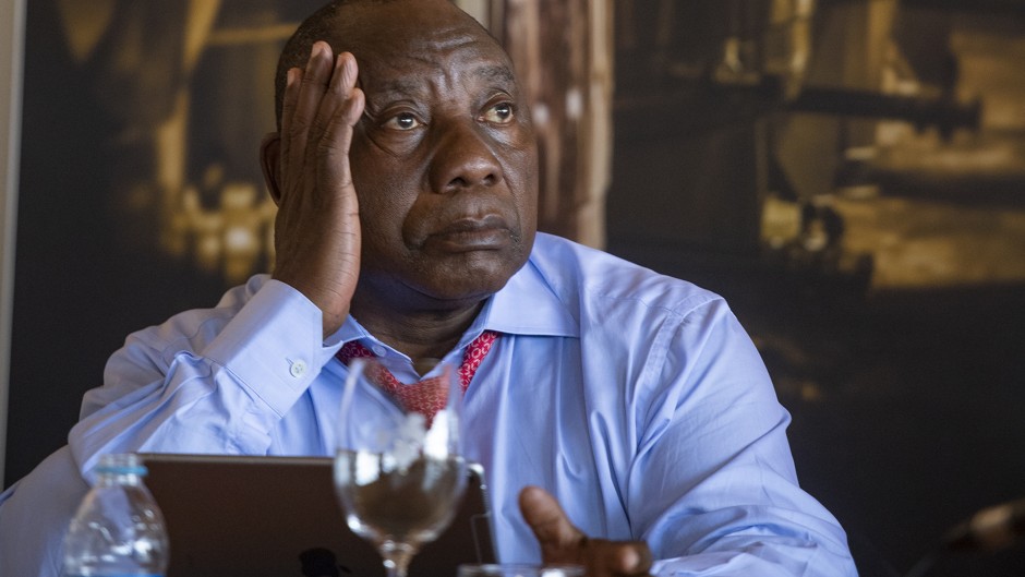 President Cyril Ramaphosa.   Jaco Marais/Gallo Images