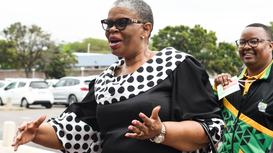  Zandile Gumede during a pre-trial hearing at Durban High Court on August 01, 2022 in Durban, South Africa. (Photo by Gallo Images/Darren Stewart)