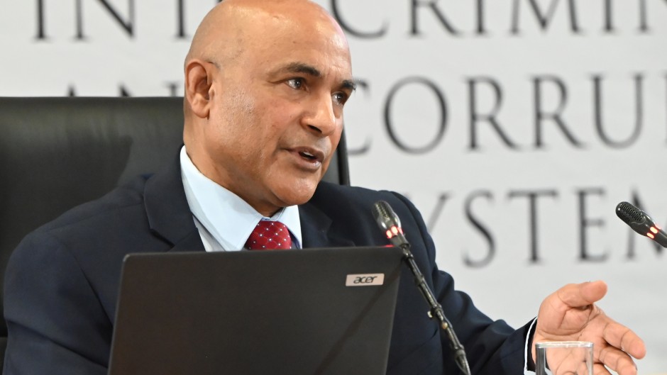 Investigative Directorate Against Corruption (IDAC)'s Brian Padayachee.  Frennie Shivambu/Gallo Images